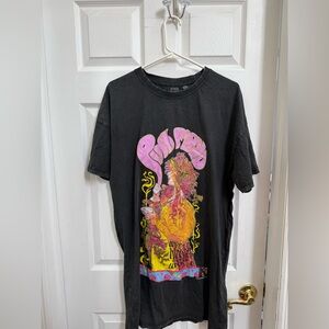 Pink Floyd Graphic T-Shirt dress